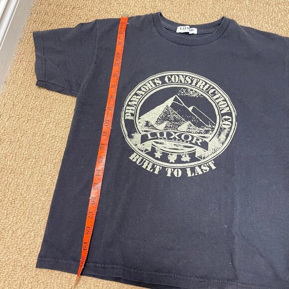 Vintage Luxor Las Vegas Pharaoh’s Construction Co. Souvenir Tee – S - Picture 7 of 8